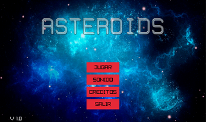 Cartoon Asteroids Image