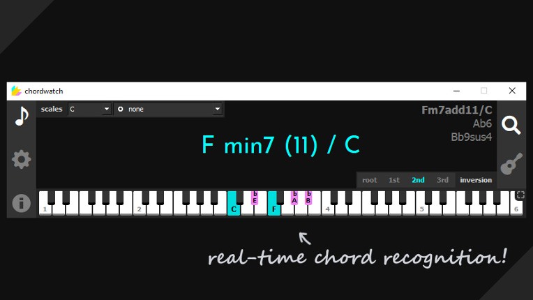Chordwatch screenshot