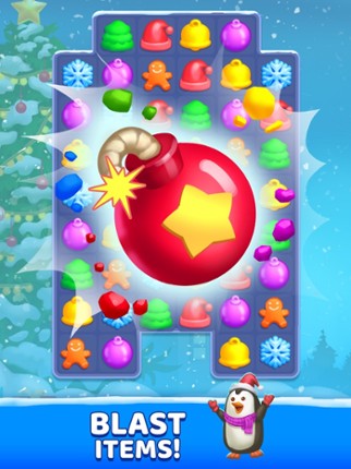 Christmas Santa's Match 3 screenshot