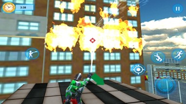 Flying Super Hero Adventure 3D Image