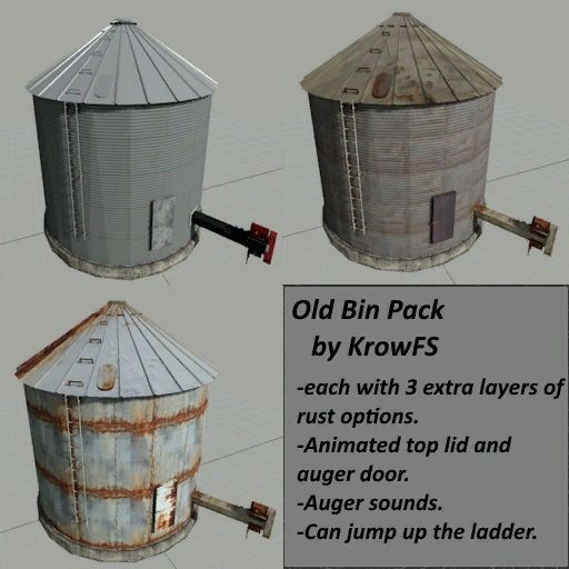 Games like FS25 Old Bin Pack by KrowFS