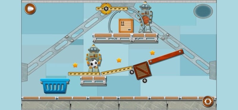 Funny Bots: Physics puzzle screenshot