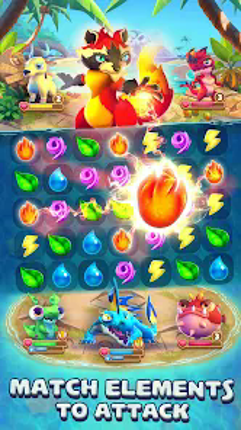 Monster Tales: Match 3 Puzzle screenshot