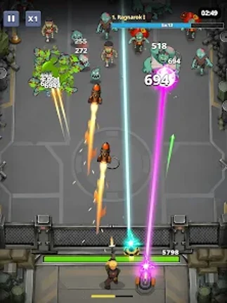 Zombie War: Idle Defense screenshot