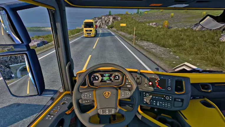 Real Truck Parking Truck Drive screenshot