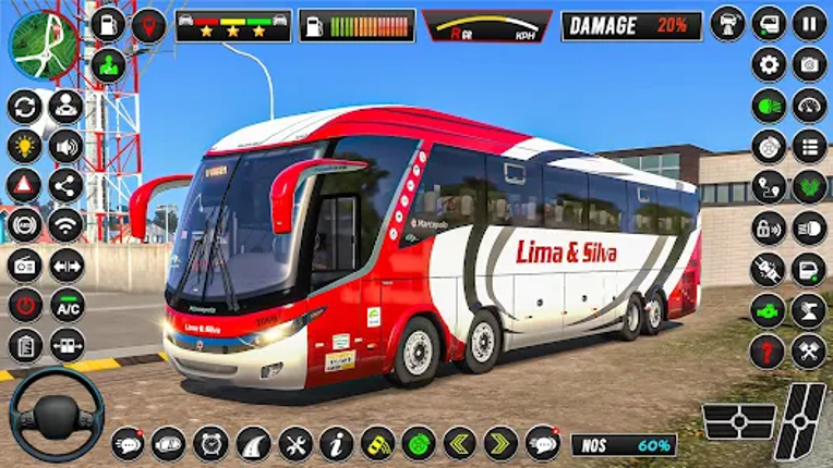 Bus Simulator Game Coach Bus screenshot