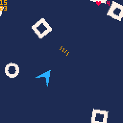 1K Geometry Asteroids #Pico1k Image