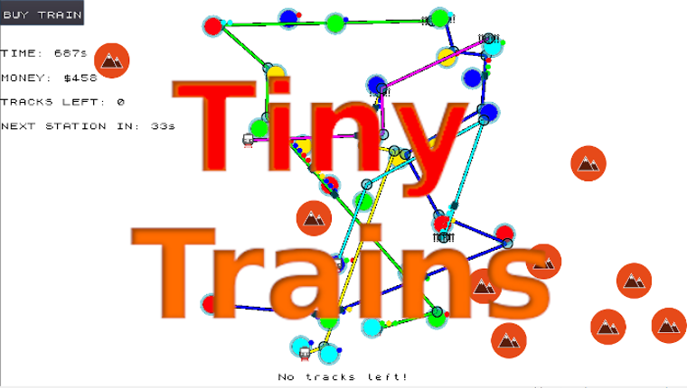 Tiny Trains Game Cover