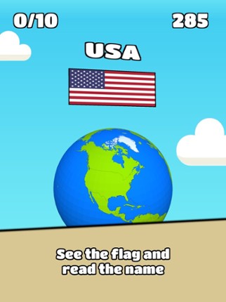 Geography Quiz screenshot
