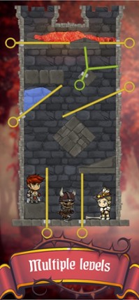 Hero Rescue: Pin Puzzle Image