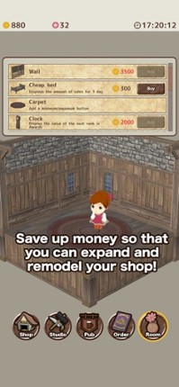 Item shop - crafting game screenshot