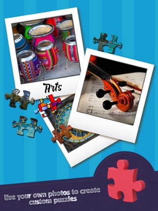 Jigsaw For The Love of Arts - Puzzles Match Pieces Image