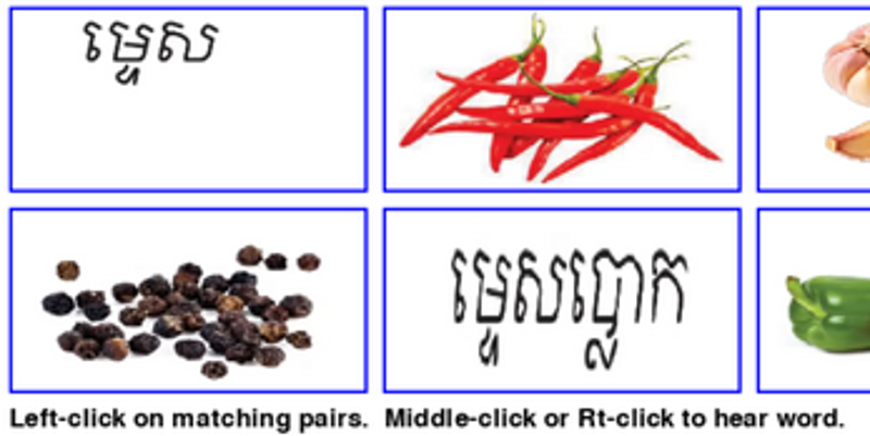 Khmer Veggie Game Image