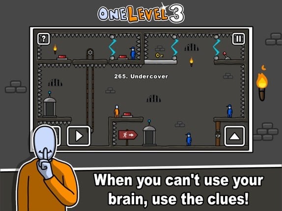 One Level 3 Stickman Jailbreak screenshot