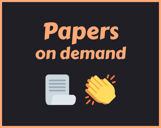 Papers on Demand! Game Cover