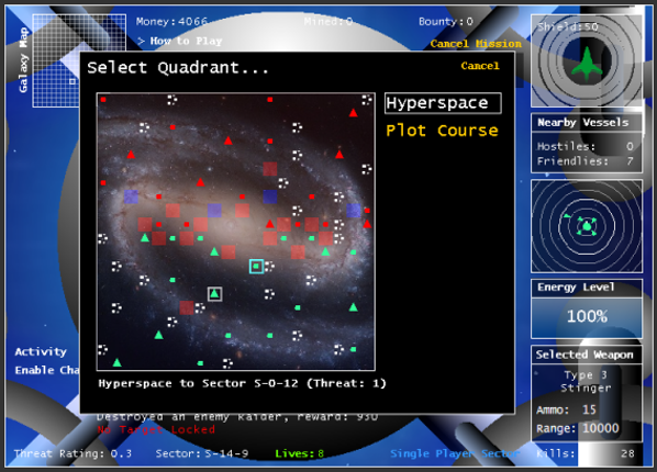 Starfighter: Disputed Galaxy screenshot