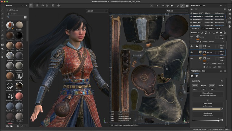 Substance 3D Painter 2026 screenshot