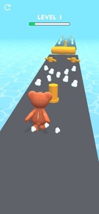 Teddy Run 3D Image