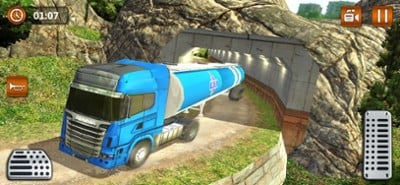 Uphill Fuel Tanker Drive Image