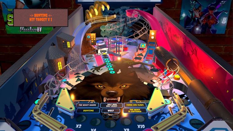 Werewolf Pinball screenshot