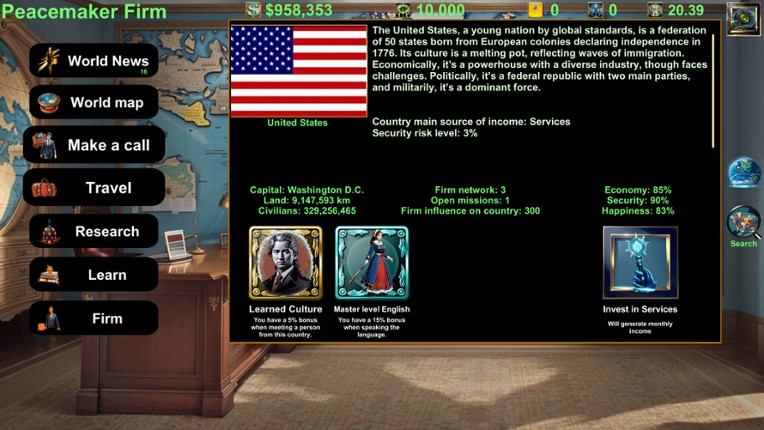 World Diplomat screenshot