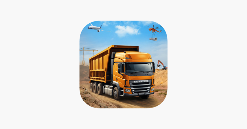 Big Excavator Truck Simulator Game Cover