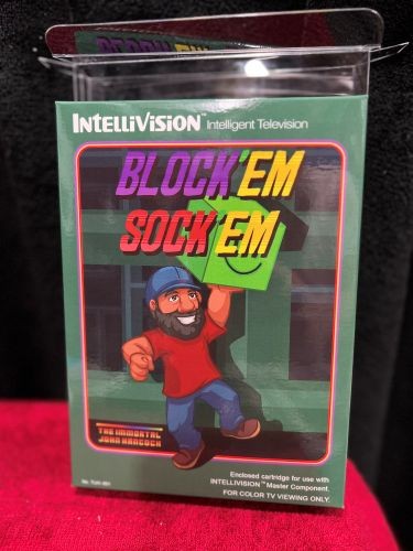 Games like Block'em Sock'em a NEW Puzzle Game for Intellivision