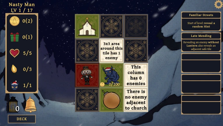 Carol and the Bells: A Cozy Strategy Game screenshot