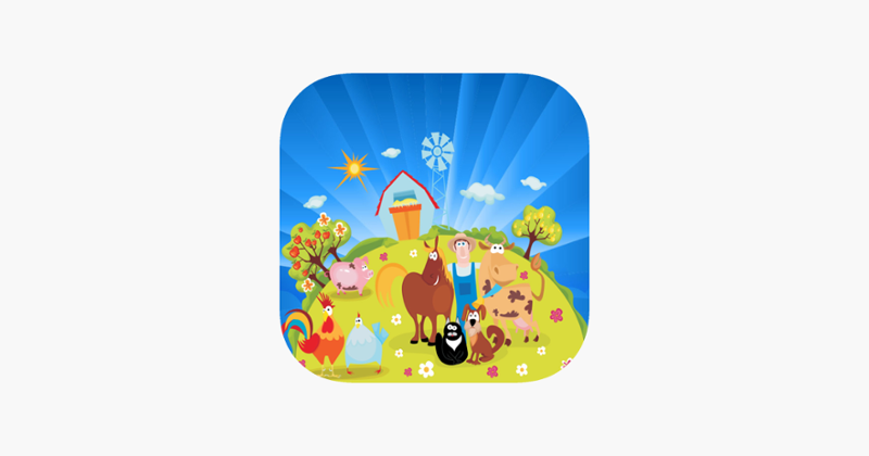 Coloring Book the Country Farm Image