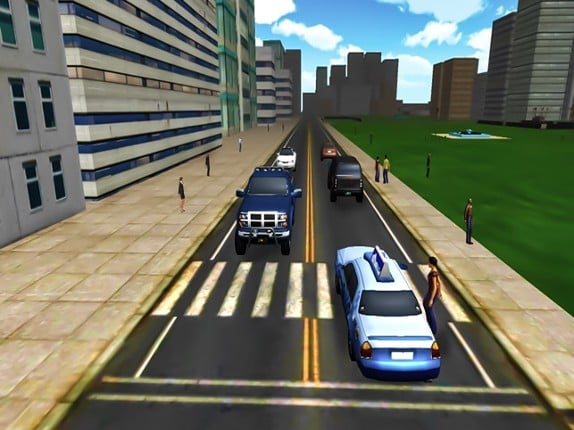 Crazy Taxi Driver Game : Yellow Cab City Driving Simulator 3D 2016 screenshot