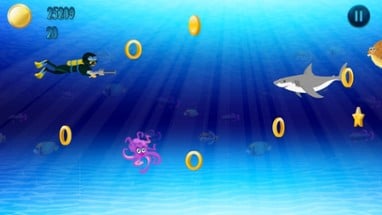 Deep Diver Mania - My Shark Fishdome Game Free Image