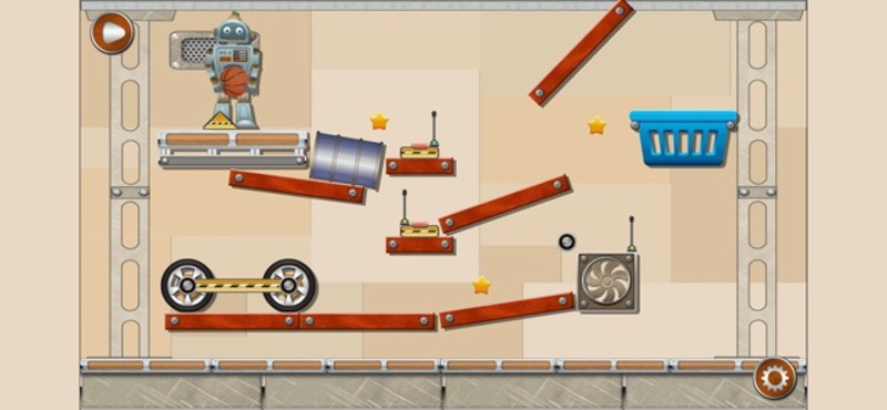 Funny Bots: Physics puzzle screenshot