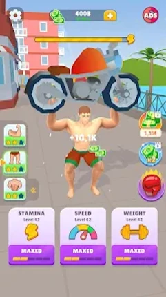 Idle Lifting Hero: Muscle Up screenshot
