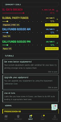 CyberCode Online: Text RPG screenshot