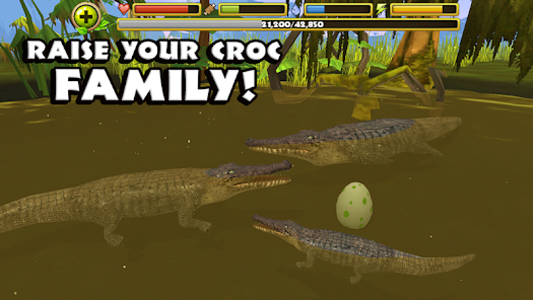 Wildlife Simulator: Crocodile screenshot