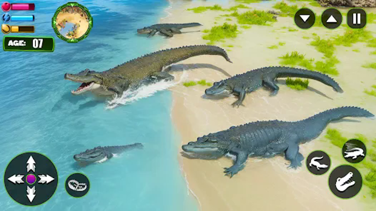 Angry Alligator Attack Sim 3D screenshot