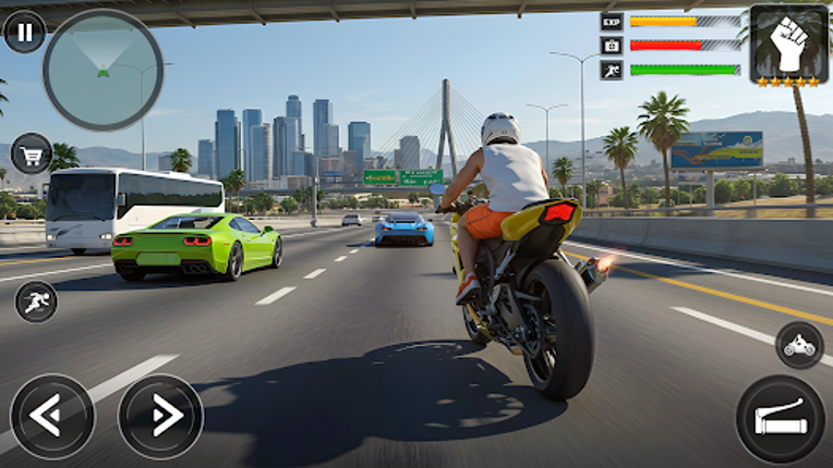Crime Car City Gangster Games screenshot
