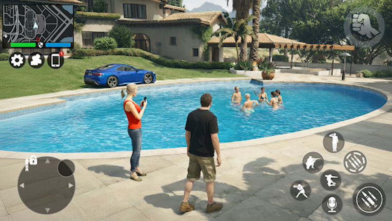 Gangster Game 3D Crime Game screenshot