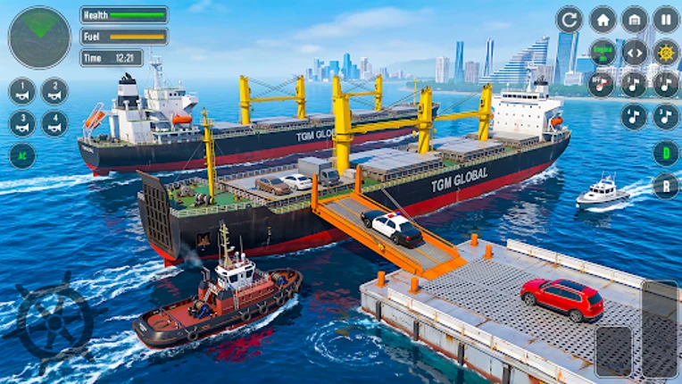 Real Cargo Ship Game Simulator screenshot