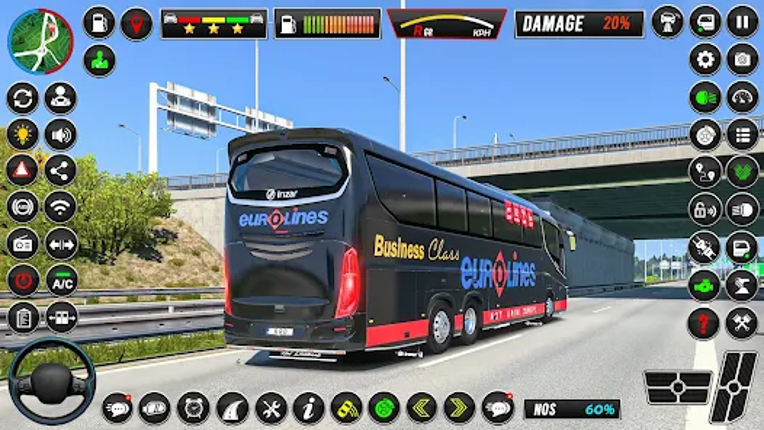 Bus Simulator Game Coach Bus screenshot