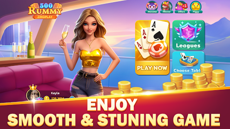 500 Rummy ZingPlay screenshot