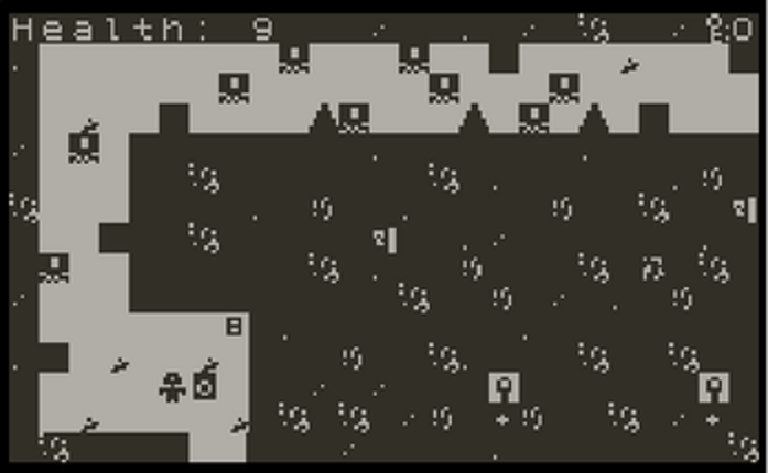 A Pointless Adventure (Playdate) screenshot