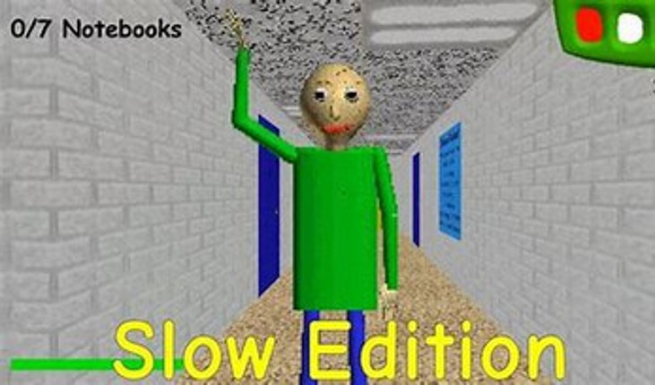 Baldi Basics Super Remake Slow Image