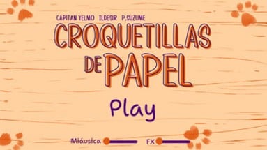 Croquetillas de papel Image