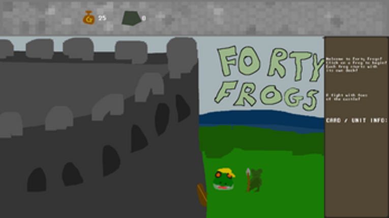 Forty Frogs Image