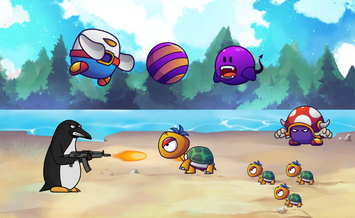 Games like Penguins vs ...Monsters