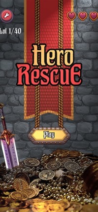 Hero Rescue: Pin Puzzle screenshot