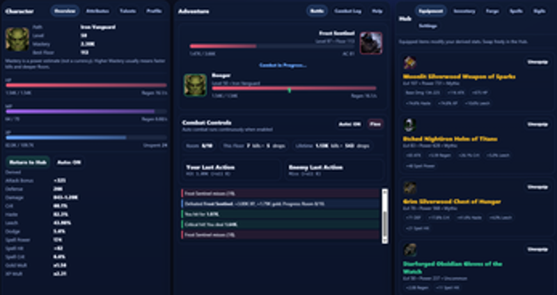 Infinite Idle Adventure Image