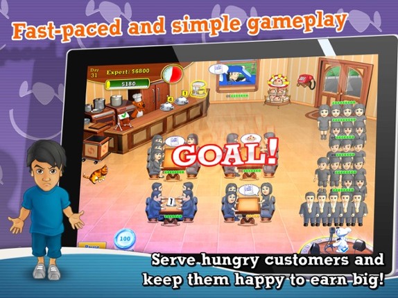 Lunch Rush HD screenshot