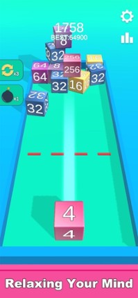 Merge2048 - shooting block 3D screenshot
